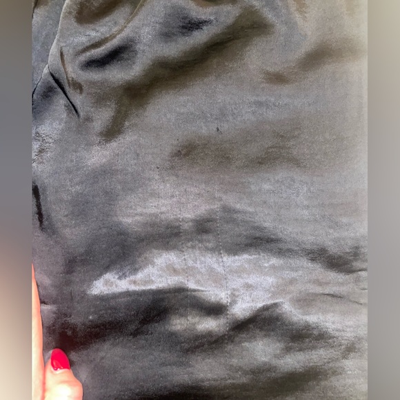 Forever 21 Satin Straight-Leg Trousers - Picture 3 of 4